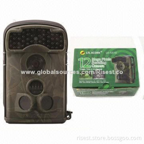 Wireless Security Surveillance Camera with 44 LED 940nm/850nm for Option,12MP Waterproof, Camo,5310A